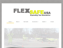 Tablet Screenshot of flexsafeusa.com